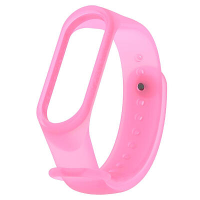 

Translucent TPE Adjustable Watch Band Bracelet Strap for Xiaomi MI Band 3 4