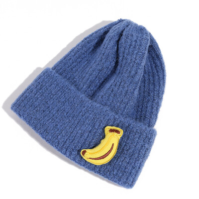 

Korean version of autumn&winter tide childrens knitted hat cute cartoon baby hat male girl ear protection warm hair hat