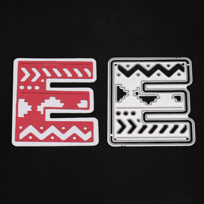 

Siaonvr 5CM Large Big Alphabet Letters Cutting Dies Stencils Metal For DIY Scrapbooking
