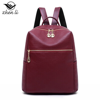 

Supply new backpack backpack pu leather folds popular female travel bag explosion bag