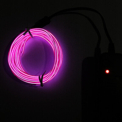 

Tailored Flexible LED Light EL Wire String Strip Rope Glow Decor Neon Lamp USB Controlle