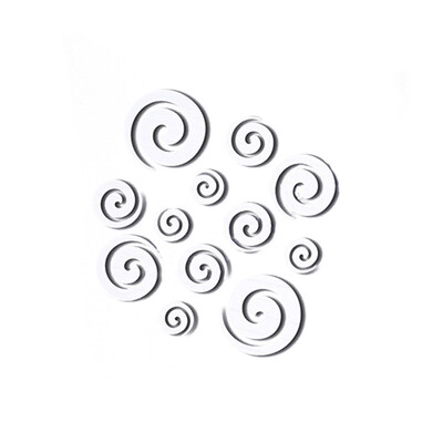 

12pcs Circles Wall Stickers Mirror Style Removable Decal Vinyl Art Mural Wall Sticker