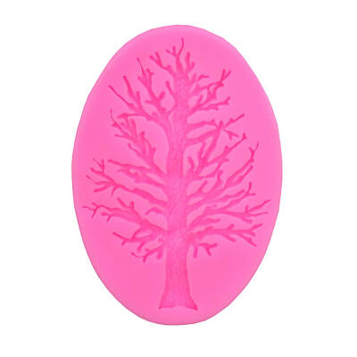 

Tree Silicone Mold DIY 3D Fondant Cake Decorating Mould Chocolate Bake Tool