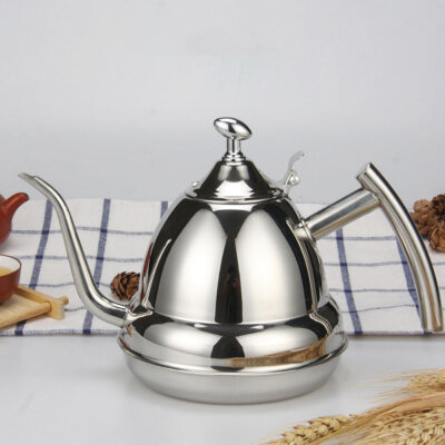 

12L Stainless Steel Gooseneck Tea Pot Home Kitchen Induction Cooker Kettle