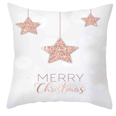 

〖Follure〗Christmas Pillow Cover Decor Pillow Case Sofa Waist Throw Cushion Cover