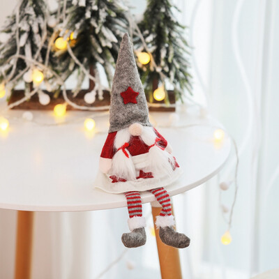 

Siaonvr Christmas Decorations Faceless Doll Girl Dolls Window Decorations