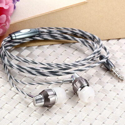 

Universal Earphones Wired 35mm Stereo Earbuds Earphone With Mic For Cell Phone Built-in microphone