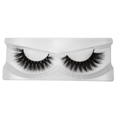 

1 Pairs Handmade Mink False Eyelashes Winged Nature Long Thick 3D False Eyelashes Mink Eyelashes
