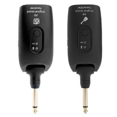 

24G Wireless Guitar System Electric Guitars Transmitter&Receiver Set Built-in Rechargeable Battery 30M Transmission Range