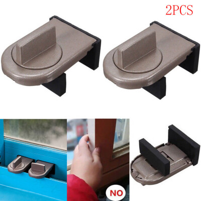 

〖Follure〗2Pcs Restrictor Door Safe Sliding Window Safety Catch Kids Child Security Sash Lock NEW