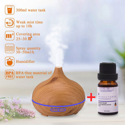 

〖Follure〗Air Aroma Humidifier Ultrasonic Air Aromatherapy Essential Oil Diffuser 300ml