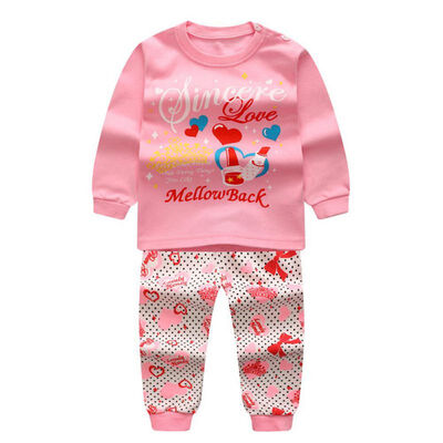 

2017 Autumn Girls Clothes Kids Boys Clothes Set Children Long Sleeve Pants Set Kids Cartoon Clothes Cartoon Casual Suits