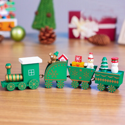 

Gobestart Christmas Decoration Gift Christmas Train Holiday Gift Decoration Decoration