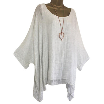 

Women Ladies Round Neck Long Sleeves T-Shirt Blouse Autumn Spring Casual Tops