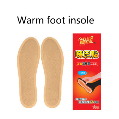 

Siaonvr Winter Self Heating Shoe Pad Breathable Foot Care Warm Insole Blend Cotton Boots