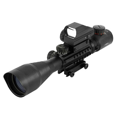 

Outdoor Hunt Airsofts Riflescope 4-12X50EG Tactic Air Red Dot Lasers Sight Scope Holographic Optics