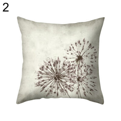 

Vintage Flower Square Throw Pillow Protector Case Cushion Cover Bedding Articles