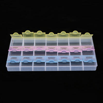 

Greensen 21 Slots 3 Color SMT SMD Container Box Electronic Components Mini Storage Case