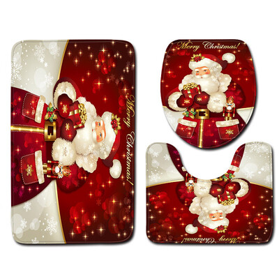 

〖Follure〗3pcs Non-Slip Bath Mat Bathroom Kitchen Carpet Doormats Decor