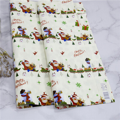 

Tailored 3PCS Christmas Wrapping Paper Gift Present Tree Santa Wrap Decorative Xmas Part