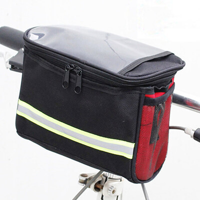 

Large Capacity Bicycle Front Basket Bicycle Handlebar Bag Durable Waterproof Handlebar Bag