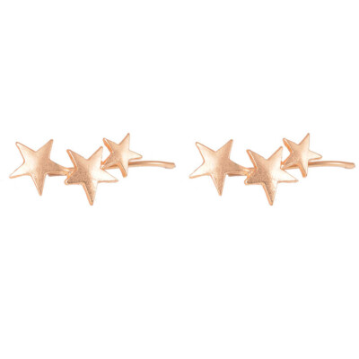 

New Fashion Accessories Simple Star Stud Earring Gift For Women Girl