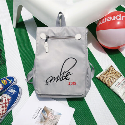 

Ins Wind Bag Female Korean High School Students Ancient Feeling Large Capacity Computer Backpack Backpack Backpack