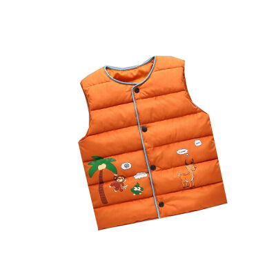 

Kids Baby Girl Boys Winter Padded Vest Coat Toddlers Outerwear Jacket Waistcoat