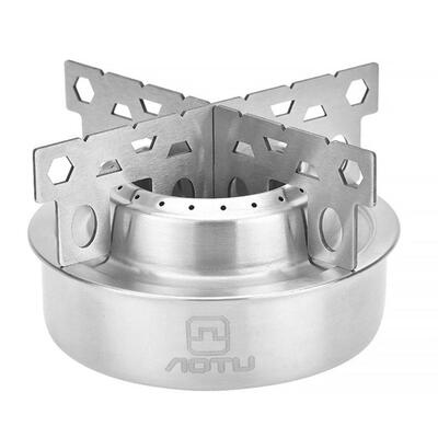 

Portable Outdoor Camping Alcohol Stove Backpacking Spirit Burner Furnace
