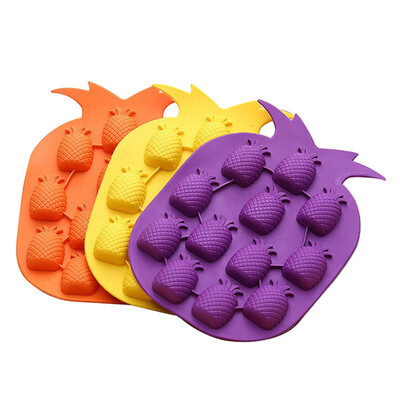 

2019 1PC Party Drink Ice Tray Pineapple Shape Freeze Mold Ice Maker Mould Ice Cream Maker Mold Drink Decor COLOR RANDOM