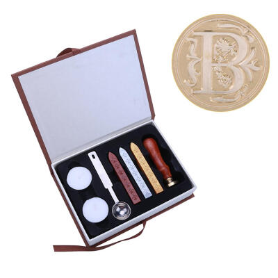 

Ancient English Alphabet Letter Metal Sealing Wax Stamps Sticks Candles Set