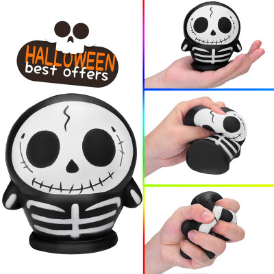 

Gotoamei Halloween Skulll Scented Squishies Slow Rising Kids Toys Stress Relief Hop Props