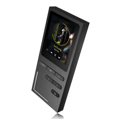 

C18 8GB MP3 Player HiFi Metal Music Player Loseless APE FLAC Audio Player Built-in Speaker FM Radio Voice Recording w TF Card Slo