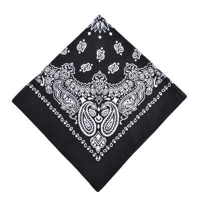 

Men Women Square Scarf Paisley Bandana Hair Band Neckerchief Hip Hop Kerchief Unisex Headwear