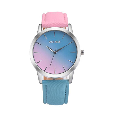 

Fashion Contrast Color Lovely Watch Sweet Simple Girl Quartz Wrist Watch