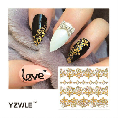 

〖Follure〗DIY Stamping Decals Stickers NEW HOT Tools Flower Decoration Nail Art
