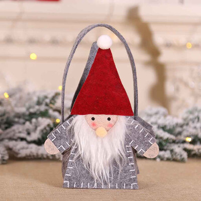 

Siaonvr Christmas Gift Tote Bags Candy Tote Bag Presents Santa Claus Deer Snowman Gift