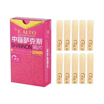 

Elementary Eb Alto Saxophone Sax Reeds Strength 30 for Beginners 10pcs Box