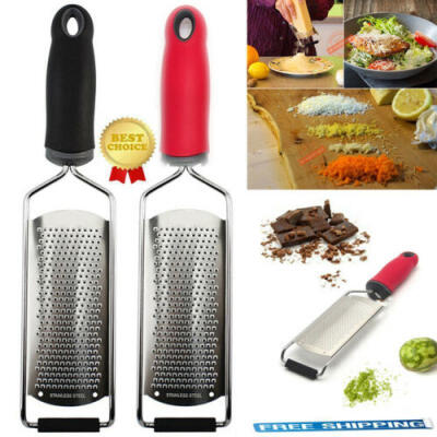 

Stainless Steel Lemon Cheese Vegetable Grater Peeler Slicer Kitchen Scraper Tool