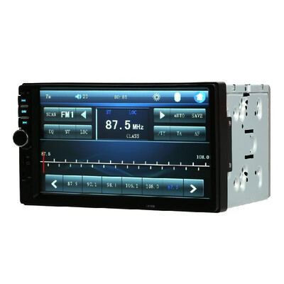 

7 inch Universal 2 Din HD BT Car Stereo FM Radio MP5 Player Touch Screen USBTF Aux Input with HD Rear View Camera