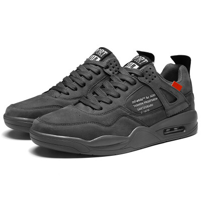 

2019 summer shoes aj4 air cushion running white shoes low to help casual mens shoes mesh breathable new sports shoes men