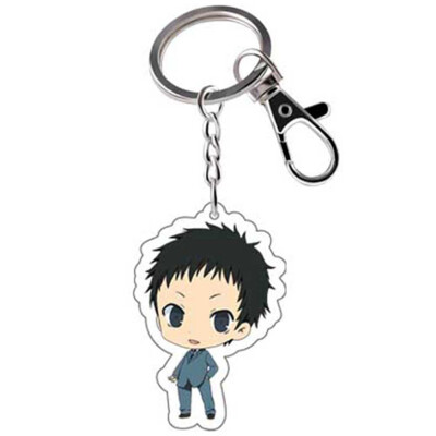 

Anime Durarara Double-sided Cartoon Figures Keychain DRRR Orihara Izaya Acrylic Car Key Holder Chain Pendants Keyrings Gift