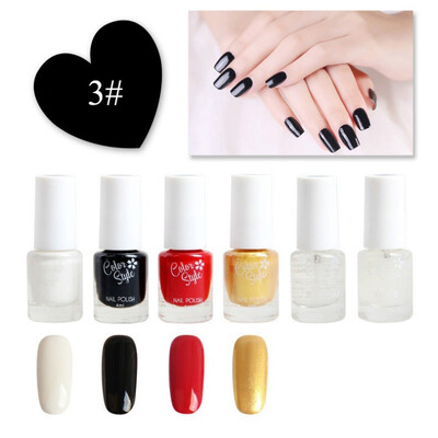 

4ml6pcs Gel Polish Set UV Permanent Primer Top Coat Poly Gel Varnish Nail Art Manicure Gel dropship support
