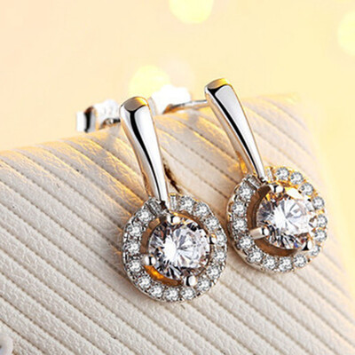

Household OFD popular simple design bow hollow pearl earrings pearl rhinestone earrings exquisite ruby girl jewellery earrings