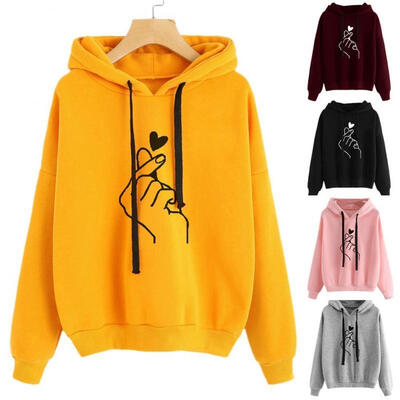 

Women&39s Long Sleeve Hoodie Sweatshirt Hooded Jumper Sweater Pullover Tops Coat