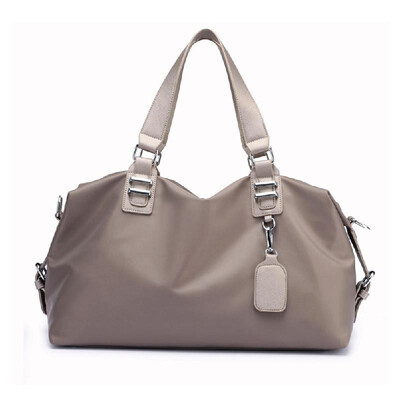 

Women Handbag Nylon Waterproof Solid Large Capacity Multifunction Casual Outdoor Sports Tote Weekend Travelling Bag