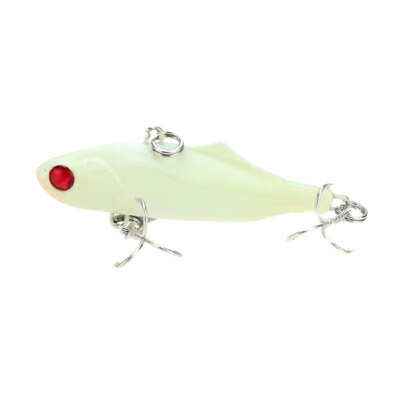 

Lixada 60mm 14g VIB Hard Bait Minnow Fishing Lure with Two Treble Hooks