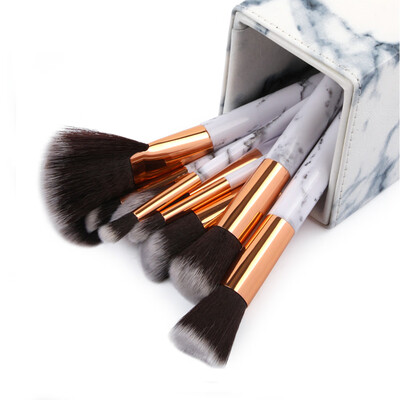 

Toponeto 10Pcs Multifunctional Makeup Brush Concealer Eyeshadow Brush Set Tool