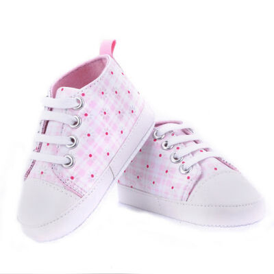 

Baby Girls Boys Fashion Canvas Shoes Soft Prewalkers Casual Toddler Bhoes