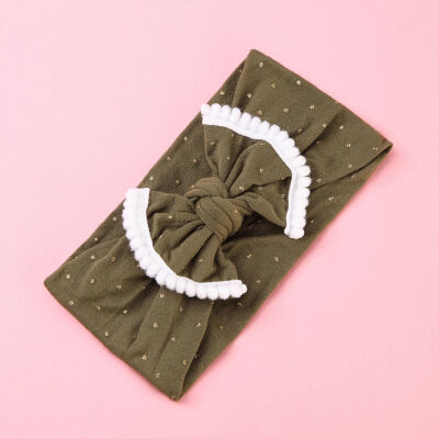 

Baby Toddler Girls Kids Bunny Rabbit Bow Knot Turban Headband Hair Band Headwrap